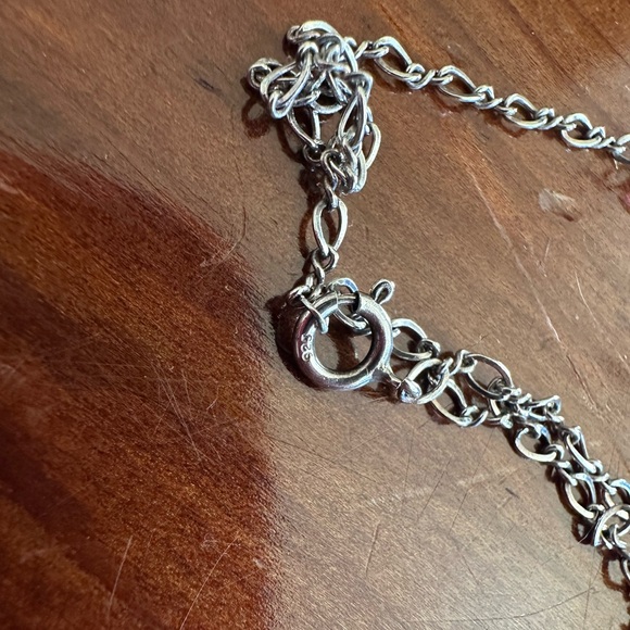 Vintage Sterling Silver Ball Bead Box Chain - Picture 7 of 7